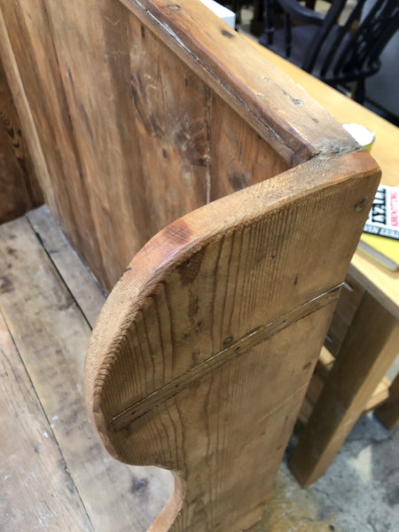 GHC - Rustic Pine Monks Bench