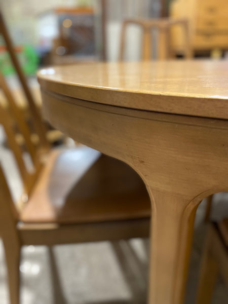 Teak Nathan Extending Table & 4 Chairs