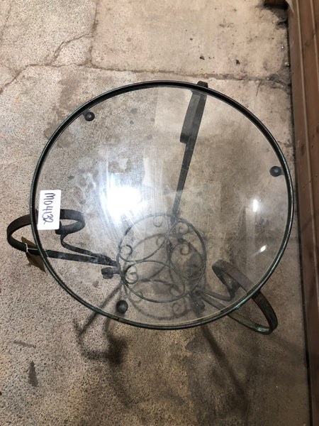Wrought Iron Side Table