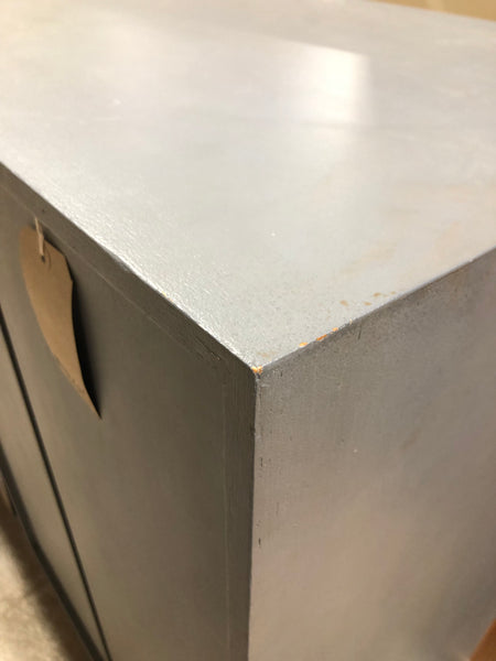 Upcycled Grey Compact Wardrobe
