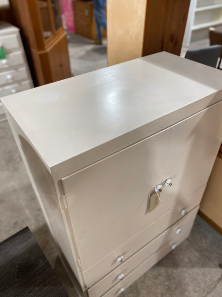 GHC - Small Painted Armoire Linen Cupboard
