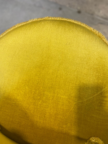 GHC - Vintage Yellow Bedroom Chair