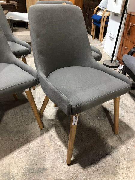 GHC - Set of Four Grey Dining Chairs