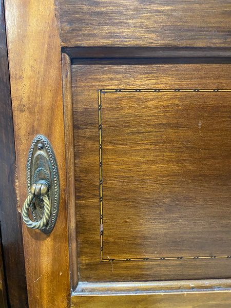 Antique Oak Compact Cupboard Washstand GHC