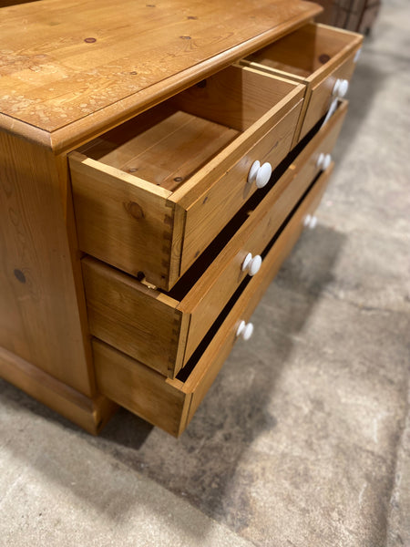 Solid Pine Chest of Drawers