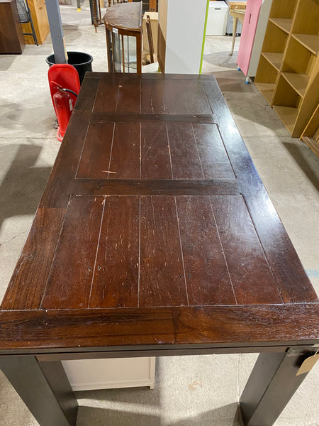 Large 8-10 seater Dark Oak Dining Table