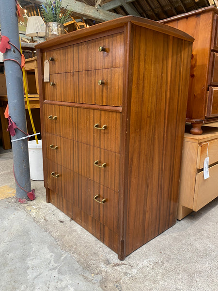 Mid Century Teak Chest of Drawers