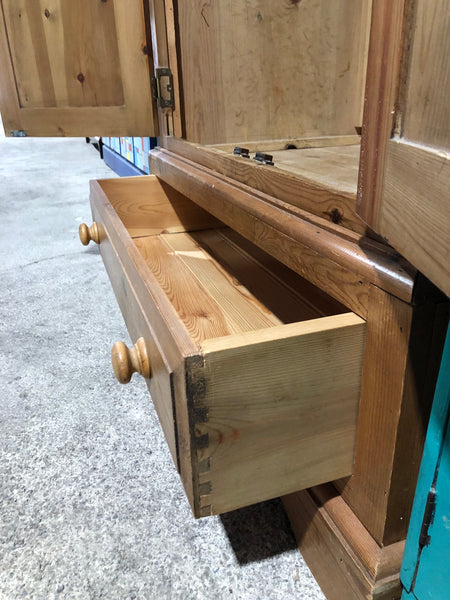 Solid Pine Double Wardrobe