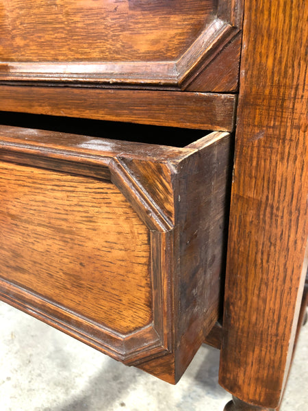 Vintage Oak Compact Sideboard