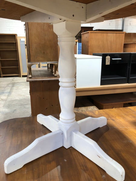 Small Round Pine Dining Table