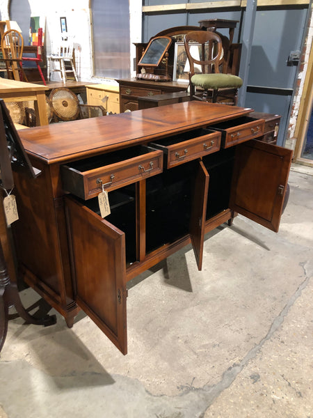 Cherrywood Three Door Sideboard