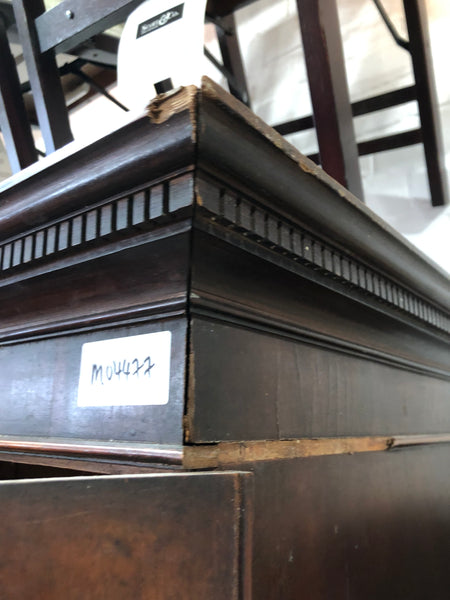 19th Century Mahogany Linen Cupboard