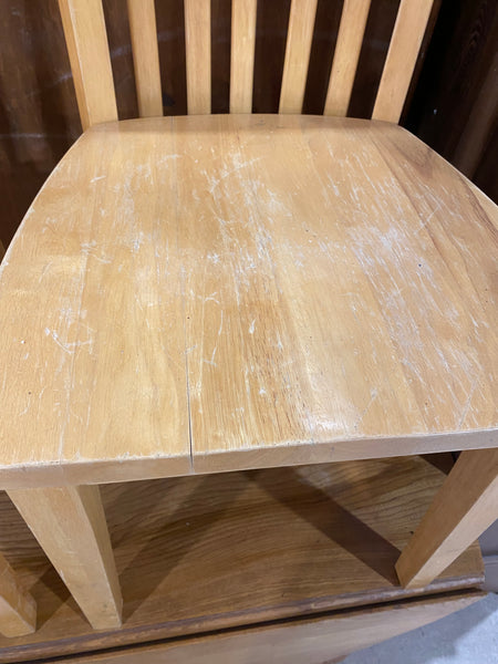 Set of 4 Pine Dining Chairs