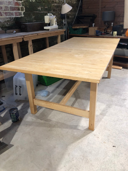 Large Pine Extendable Table