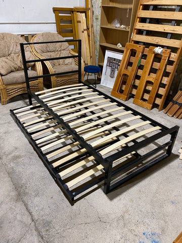 Metal Trundle Single Bedframe
