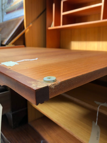 Mid Century Compact Bureau and Shelf