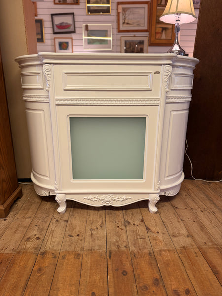White Gloss Welcome Desk