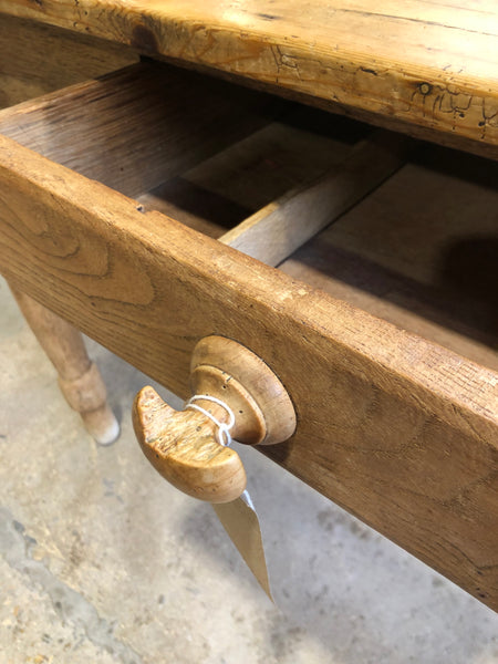 Rustic Pine Farmhouse Kitchen Table