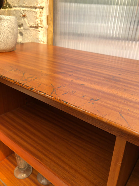 Large Teak Shelving Unit