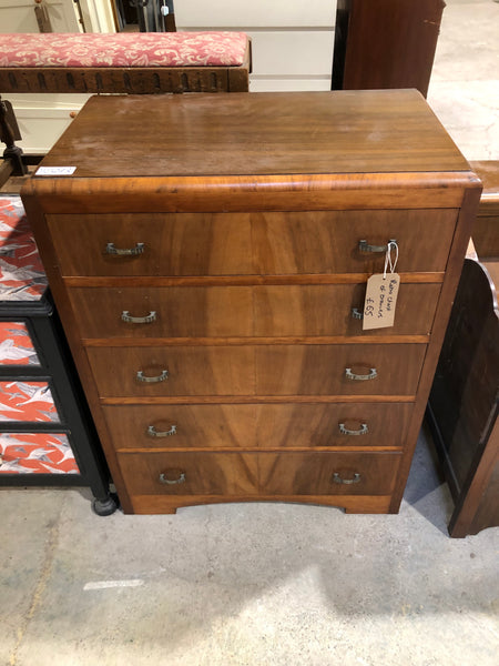 Retro Wood Chest of Drawers