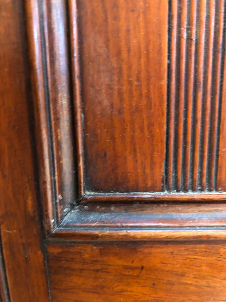 Antique Mahogany Corner Coat Cupboard