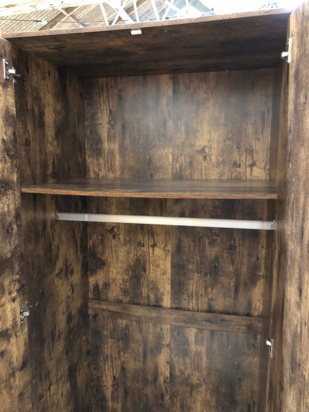Industrial Style Wardrobe