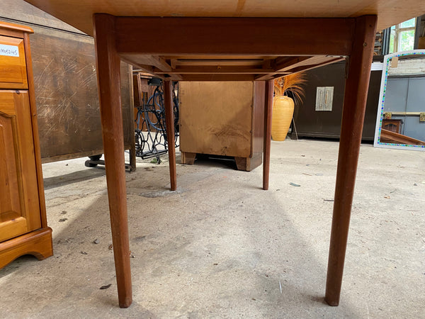 Mid Century Teak Gordon Russell Extending Dining Table