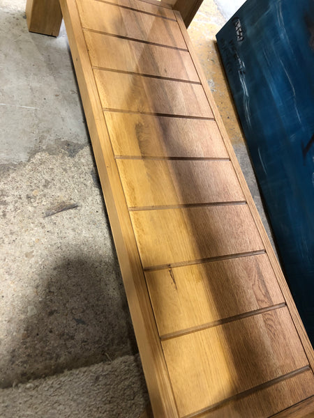 Solid Oak Console Table