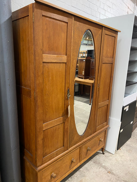 Antique Edwardian Style Wardrobe