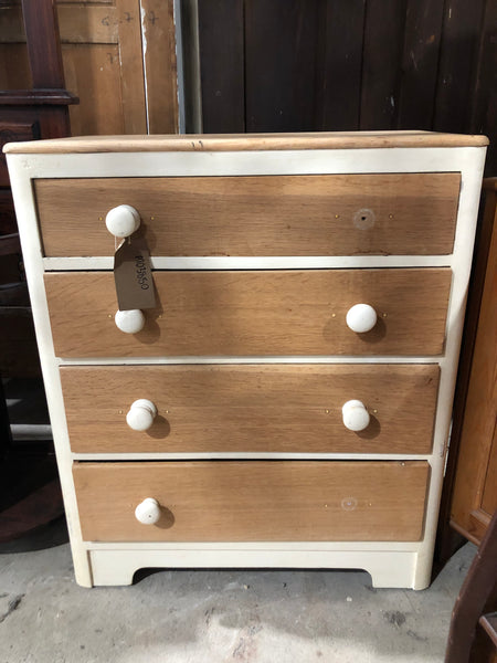 Oak Tallboy Chest of Drawers