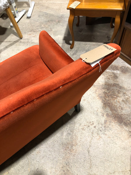 Antique French Style Upholstered 2 Seater Sofa
