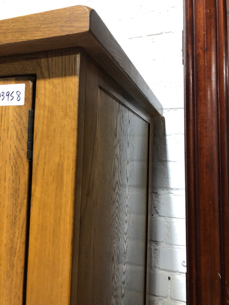 Solid Oak Double Wardrobe