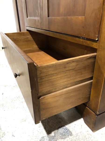 Solid Wooden Double Wardrobe