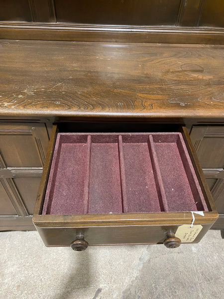 Old Colonial Ercol Dark Elm Welsh Dresser