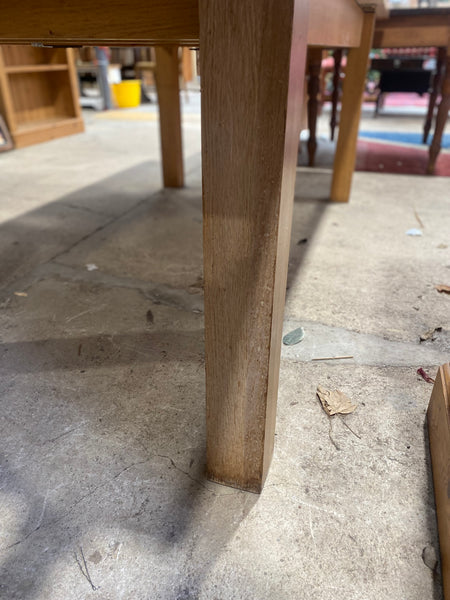 Large Extending Oak Dining Table