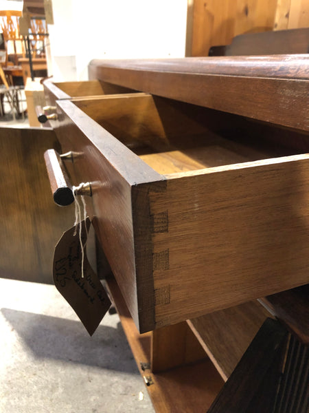 Vintage Art Deco Oak Compact Sideboard