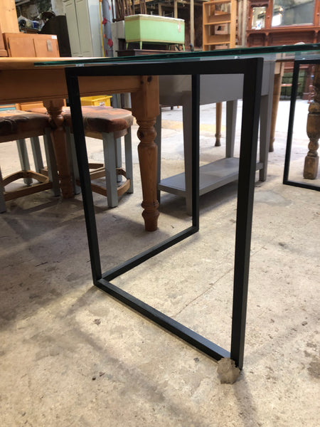 Glass & Metal Desk