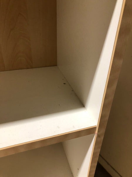Tall White Bookcase