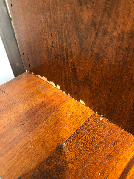 Solid Pine Two Part Step Back Cupboard