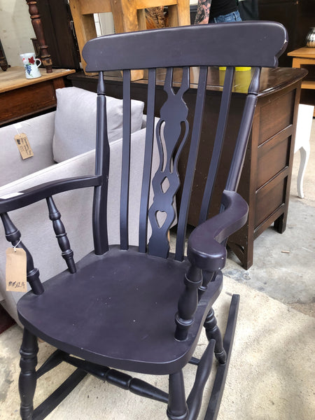 Purple Rocking Chair
