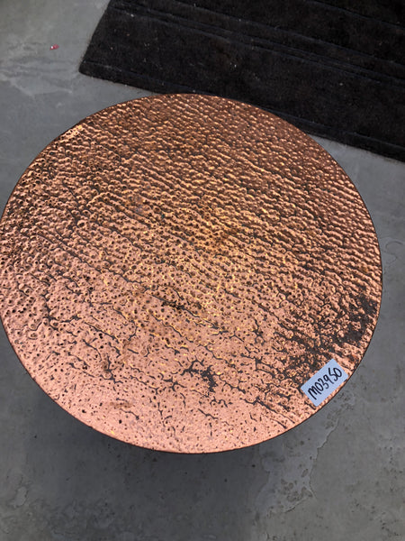 Metal Top Side Table