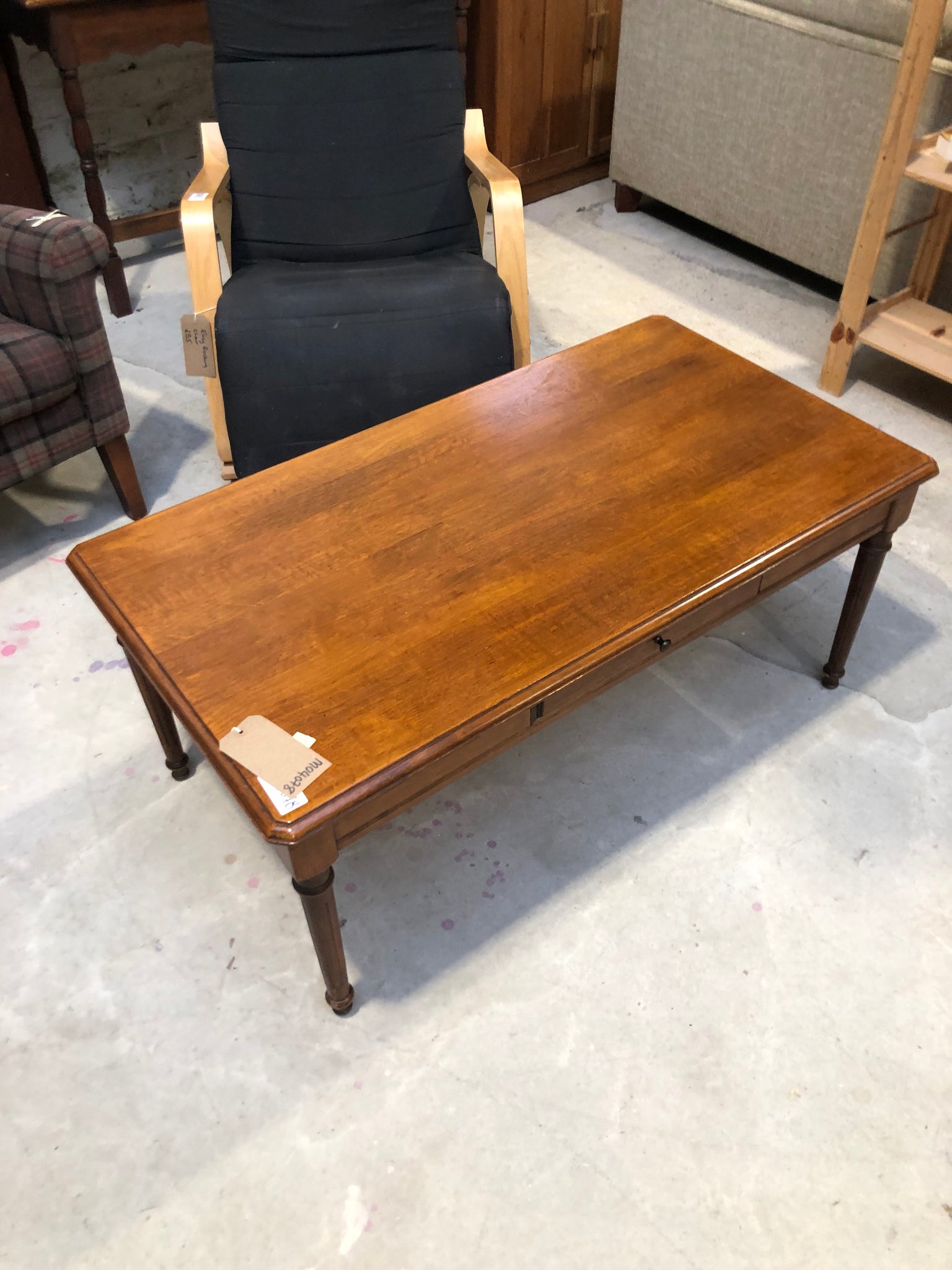GHC - Flamed Mahogany Coffee Table