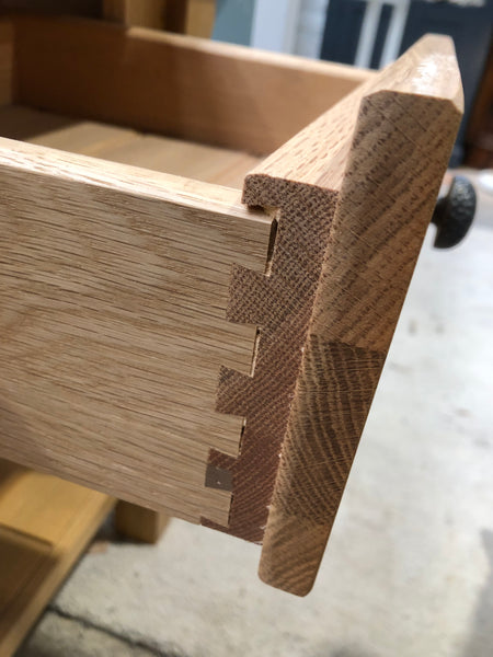 Solid Oak Console Table