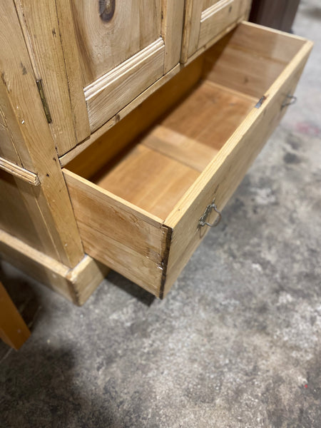 Rustic Pine Wardrobe
