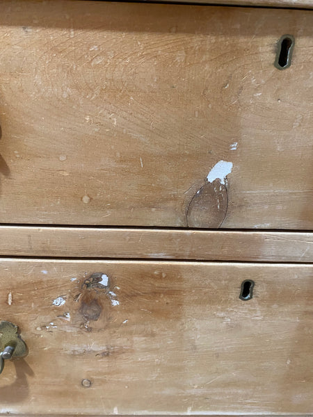 Rustic Pine Chest of Drawers