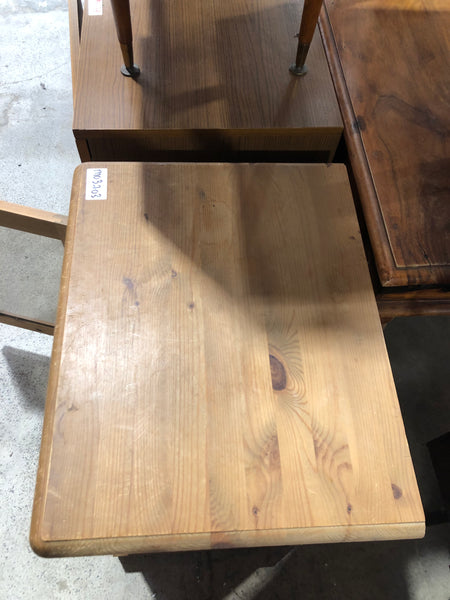 Rustic Pine Glass Cabinet