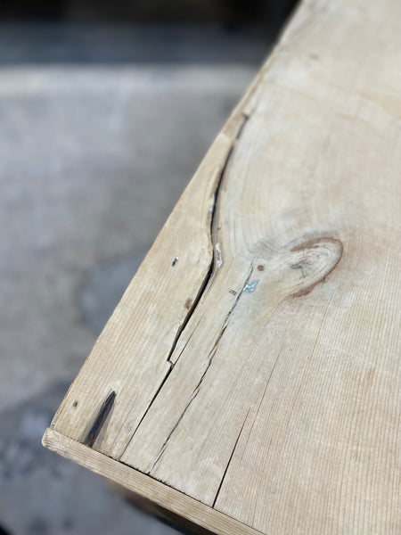 Rustic Pine Blanket Box
