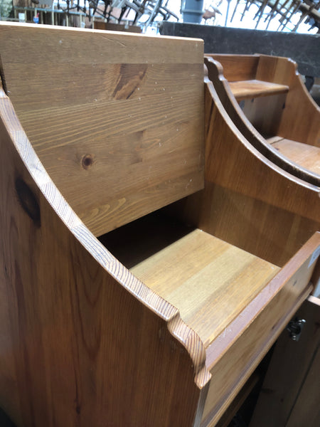 REF - Pair of Pine Bedside Tables