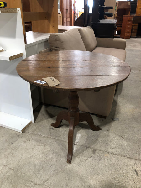 Round Wooden Vintage Table