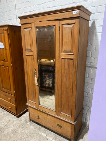 Rustic Pine Single Wardrobe - PROJECT